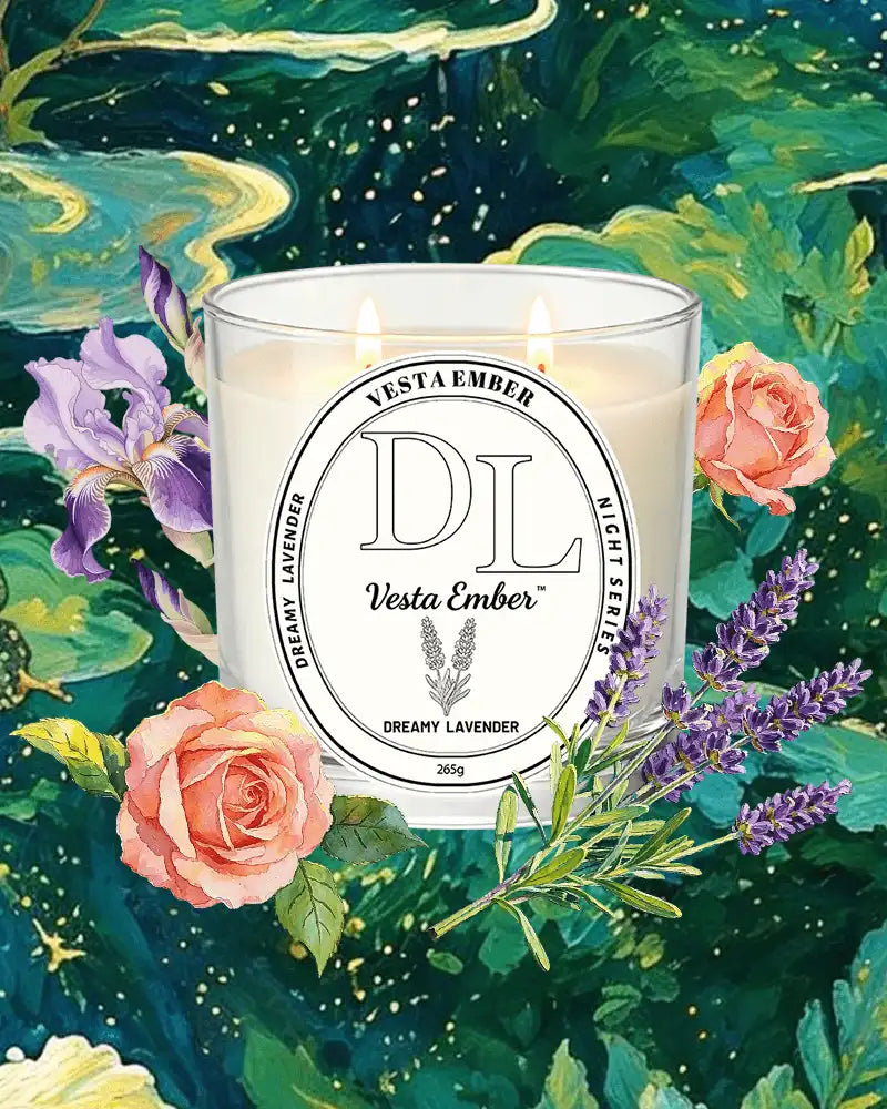 Dreamy Lavender Scented Candle